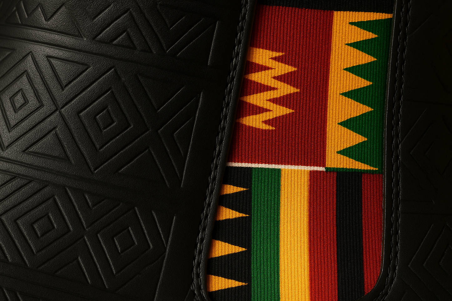 African Heritage Chelsea Boot. Bold Cultural Fusion Meets Modern Elegance