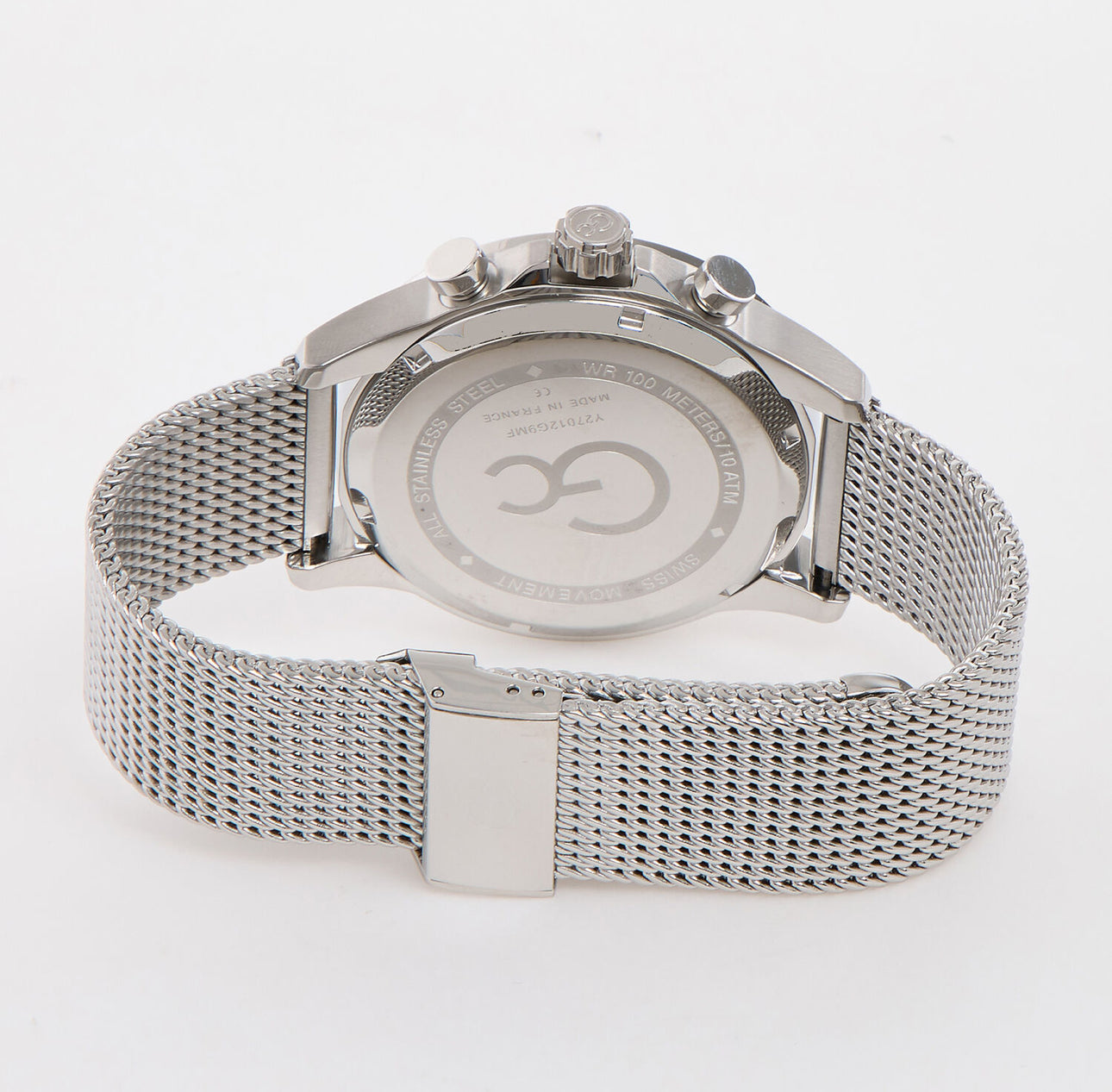 GUESS Collection Silver Tone Executive Chronograph Watch – Limited Edition Sophistication
