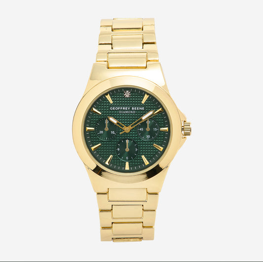 Geoffrey Beene Gold Bracelet Watch – Limited Edition Timeless Minimalism