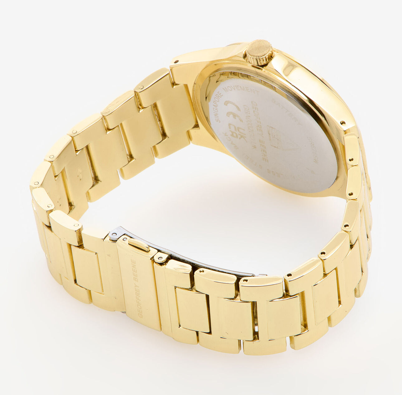 Geoffrey Beene Gold Bracelet Watch – Limited Edition Timeless Minimalism