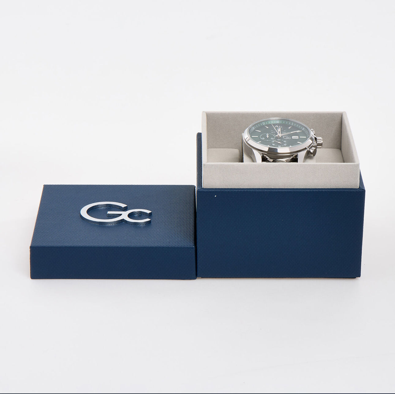GUESS Collection Silver Tone Executive Chronograph Watch – Limited Edition Sophistication