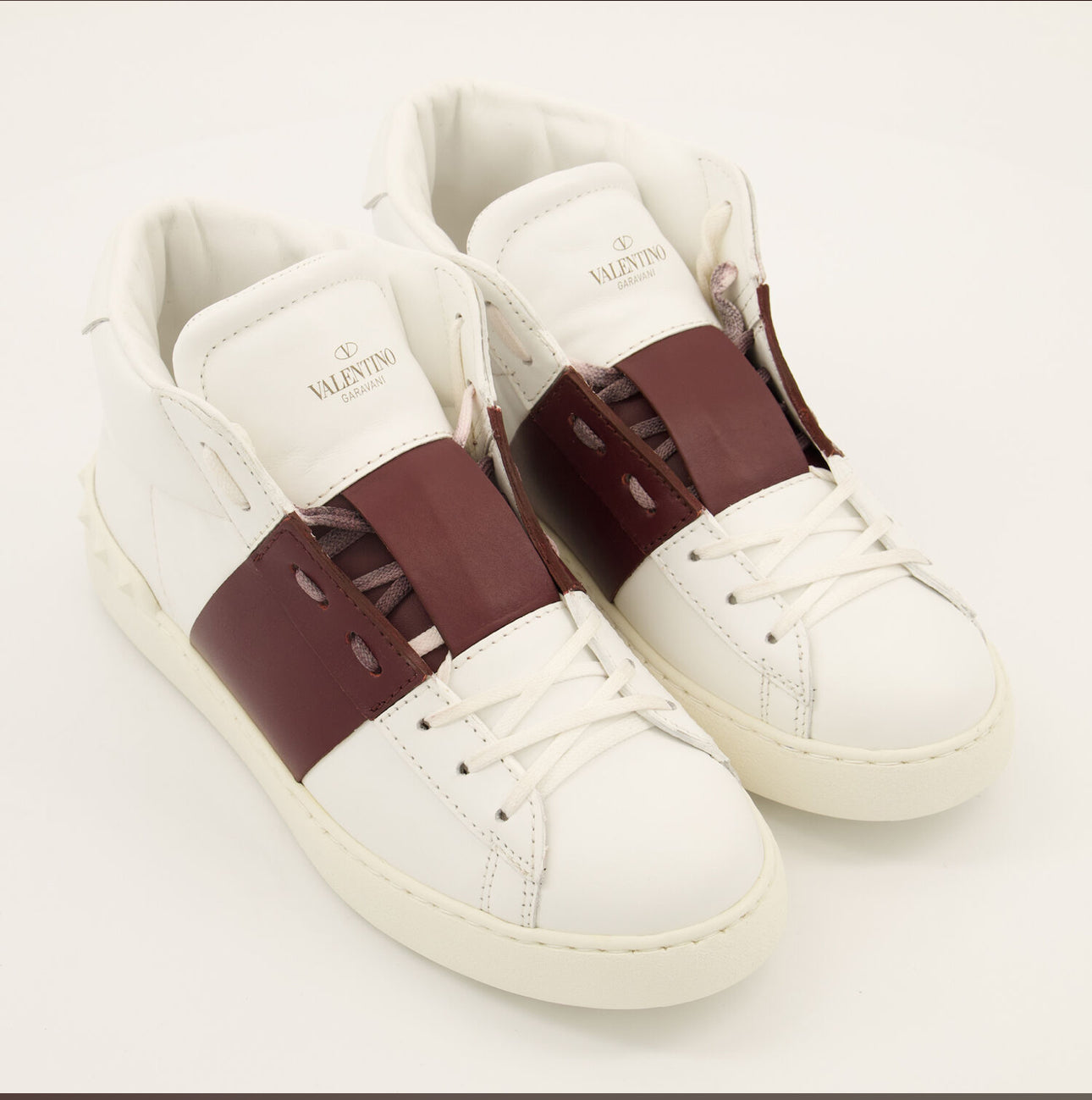 VALENTINO
Two Tone High Top Trainers